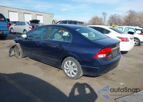 2010 Honda Civic Lx z USA, uszkodzony, nr VIN 19XFA1F5XAE058111